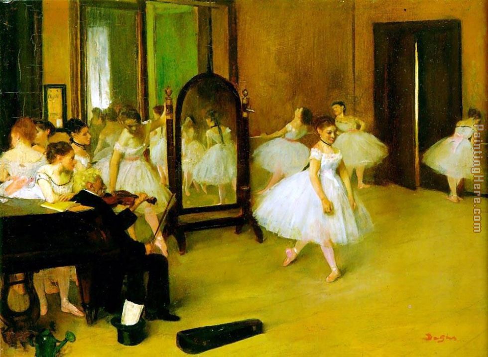 Edgar Degas dance class